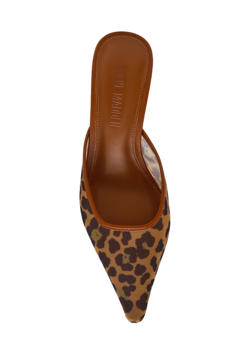Lisbeth Leopard Mesh Mules