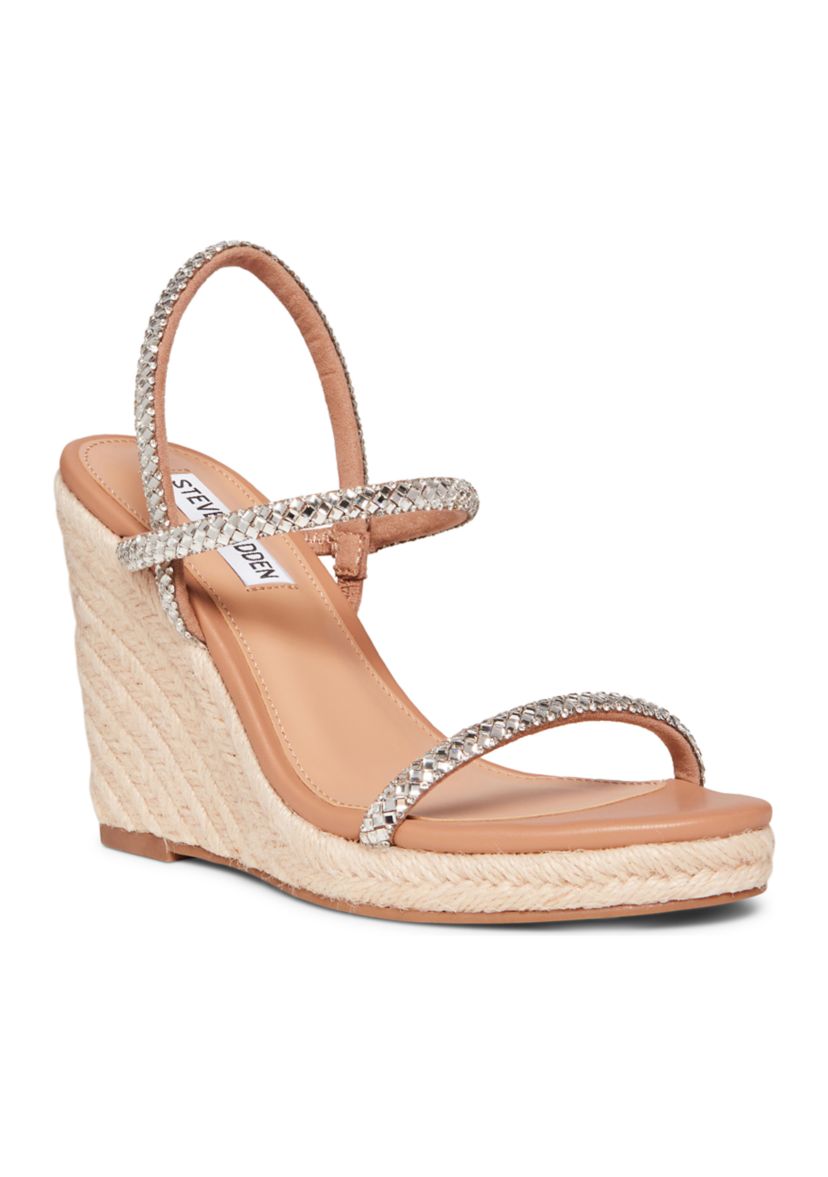 Udell Rhinestone Wedge Sandals