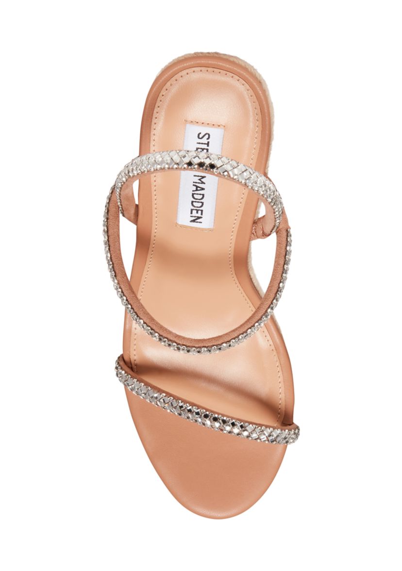 Udell Rhinestone Wedge Sandals