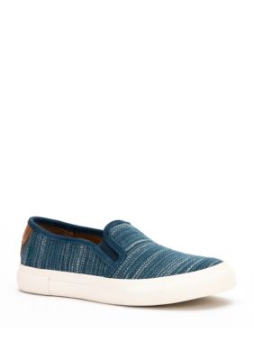 frye gia canvas slip on