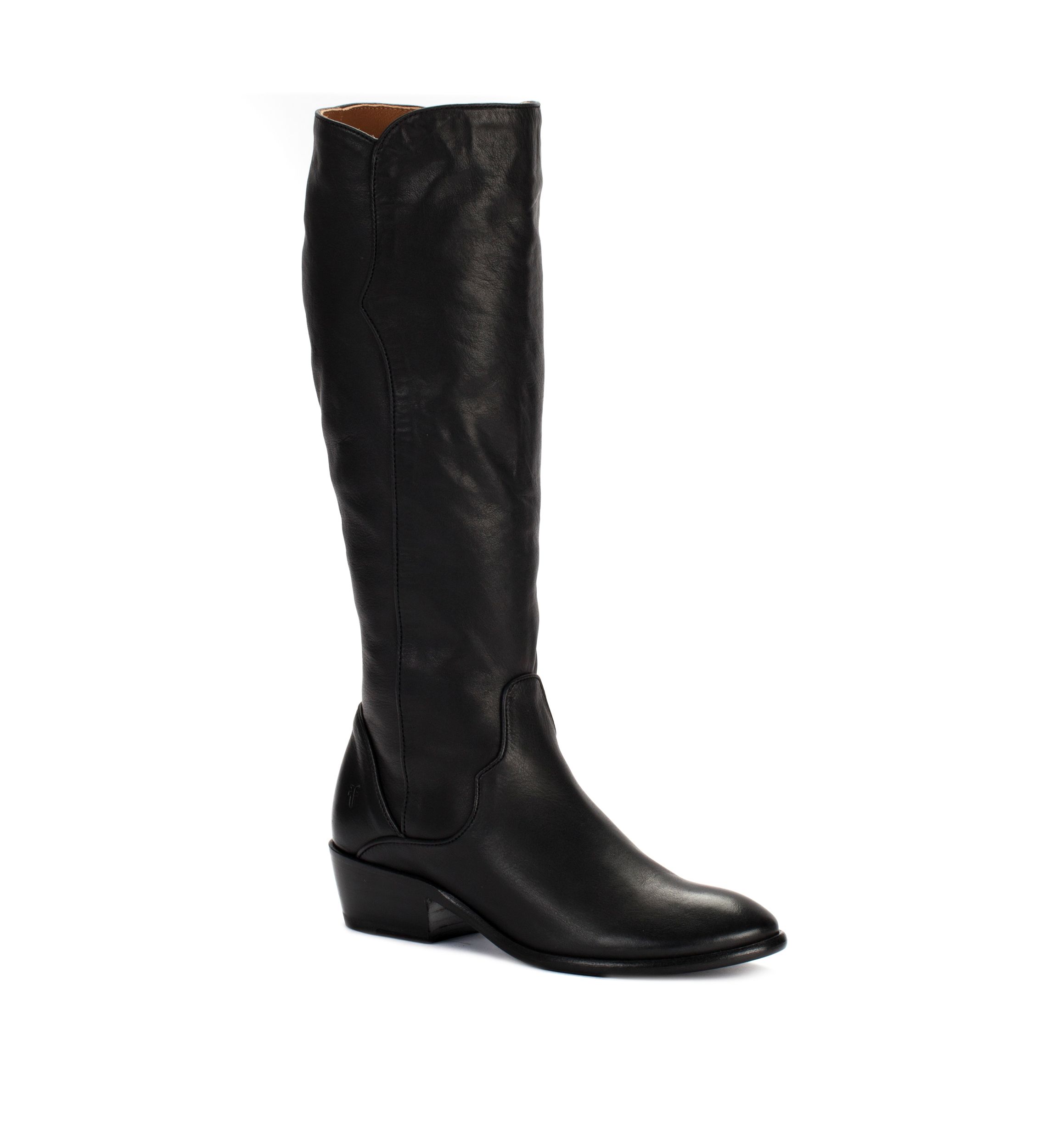 Carson Piping Tall Boots