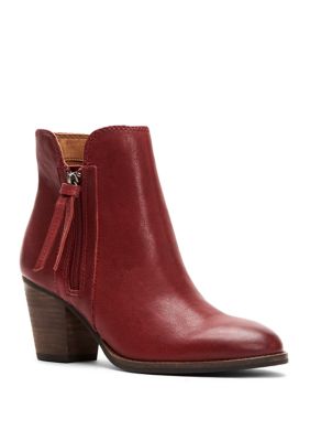 frye and co allister zip bootie