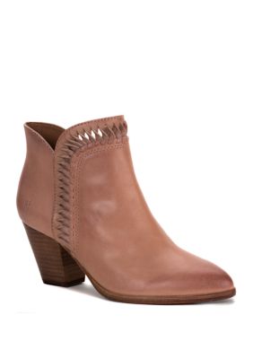 frye reed feather bootie