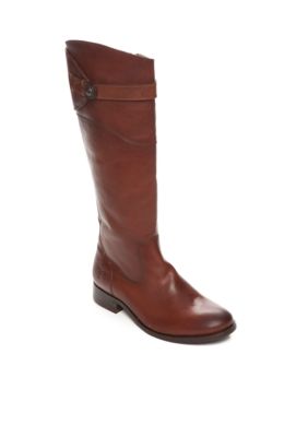 Frye molly hotsell button tall redwood