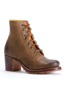 frye boots sabrina 6g lace up