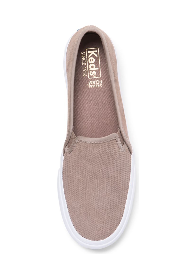 Womens Double Decker Suede Sneakers