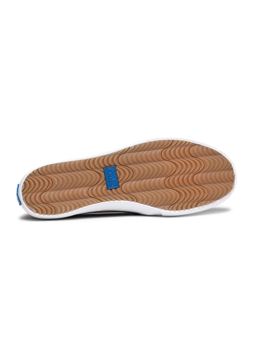 Womens Double Decker Suede Sneakers