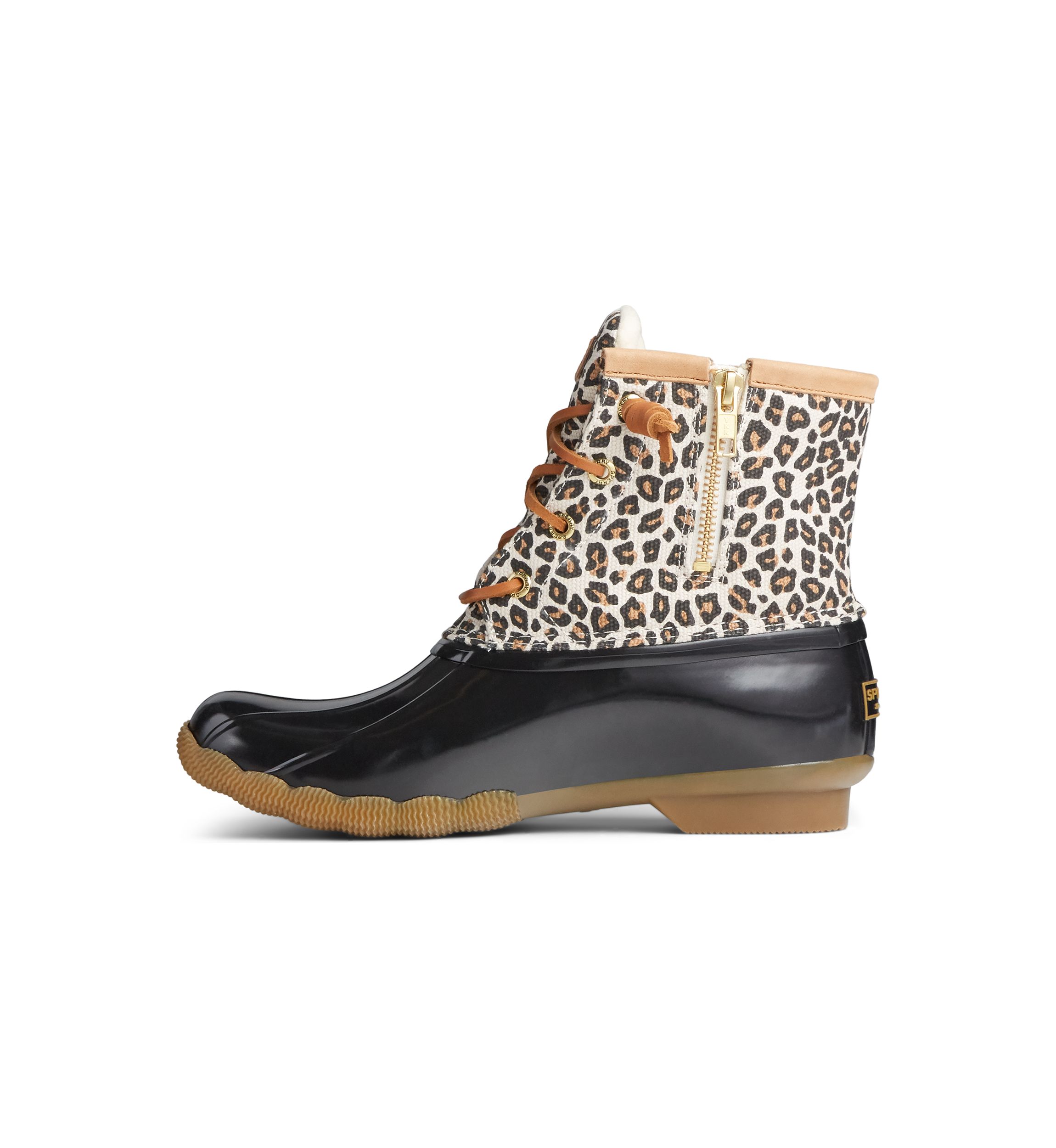 Saltwater Animal Print Textile Multi Duck Boots