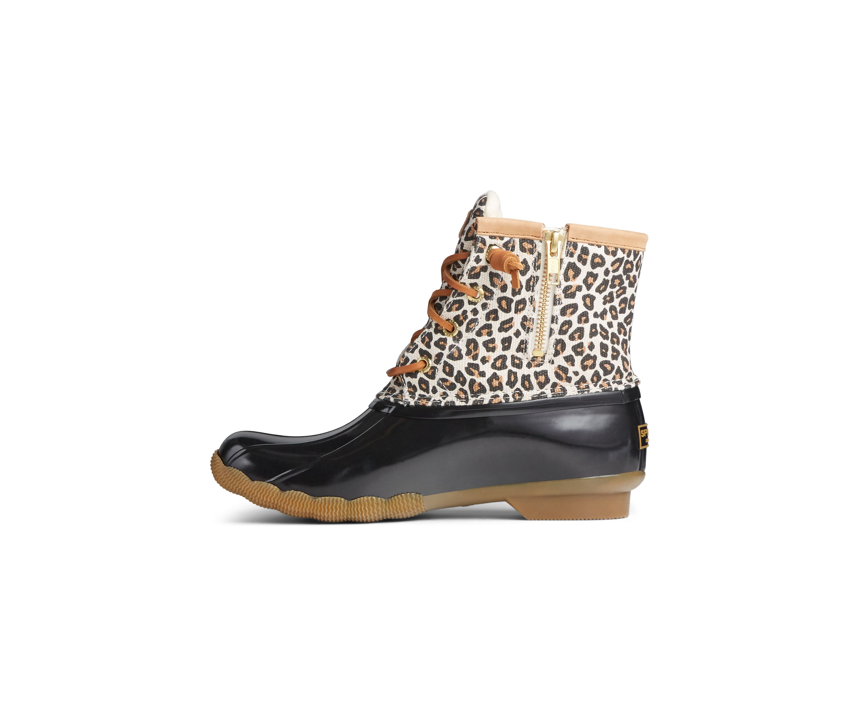 Saltwater Animal Print Textile Multi Duck Boots