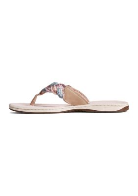 Sperry parrotfish best sale flip flops