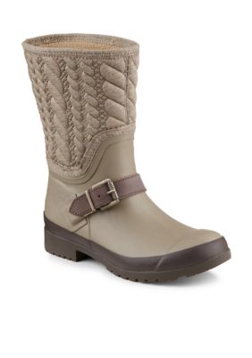 belk gray booties