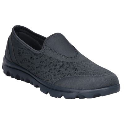 Propét Women's TravelActiv Slip-On Sneakers, Teal, 5M