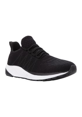 Propét Men's Tour Knit Sneaker BLACK - 8