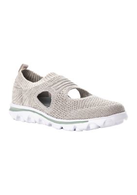 Propét Women's TravelActiv Avid, Grey, 7.5N
