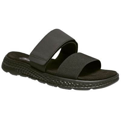 Propét Women's TravelActiv Allegra Slide Sandals, Black, 5.5M