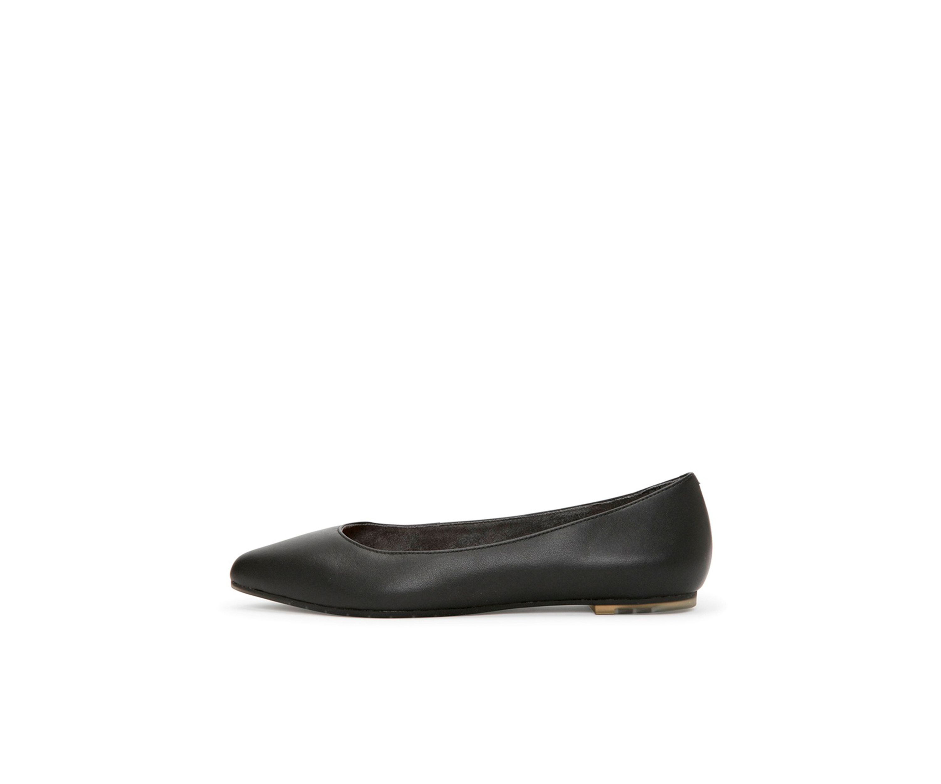 Aimee Almond Toe Flat