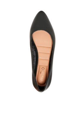 Aimee Almond Toe Flat