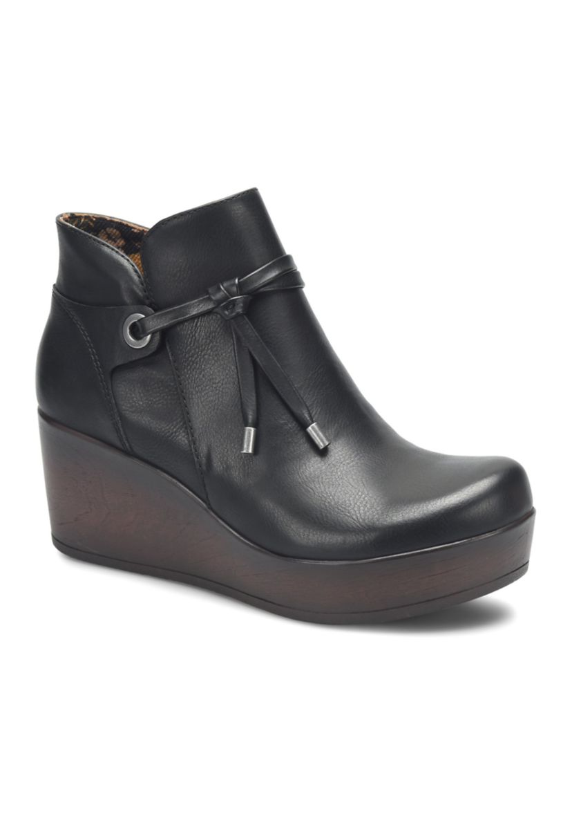 Leona Wedge Booties