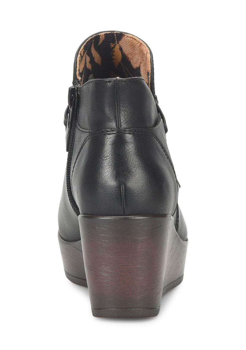 Leona Wedge Booties
