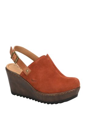 Rina on sale wedge clogs