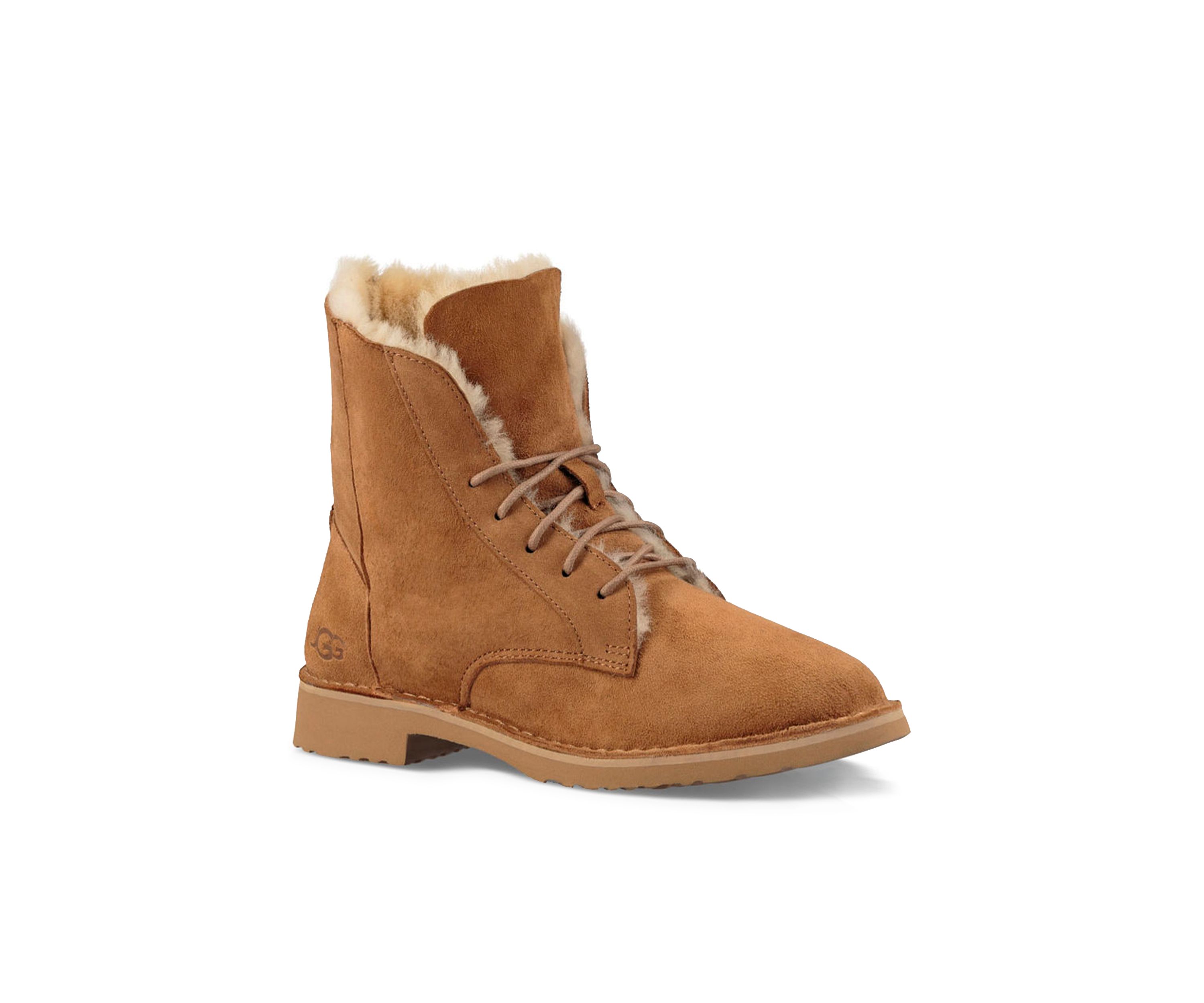 Quincy Laceup Booties