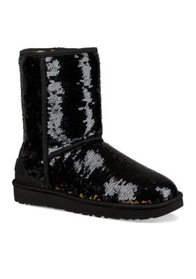 UGG Classic Short Sequin Boots belk