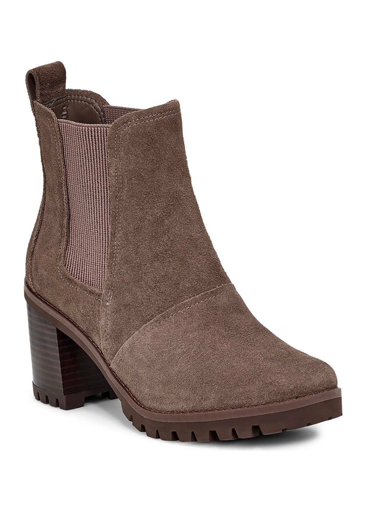 Hazel Gore Heel Booties