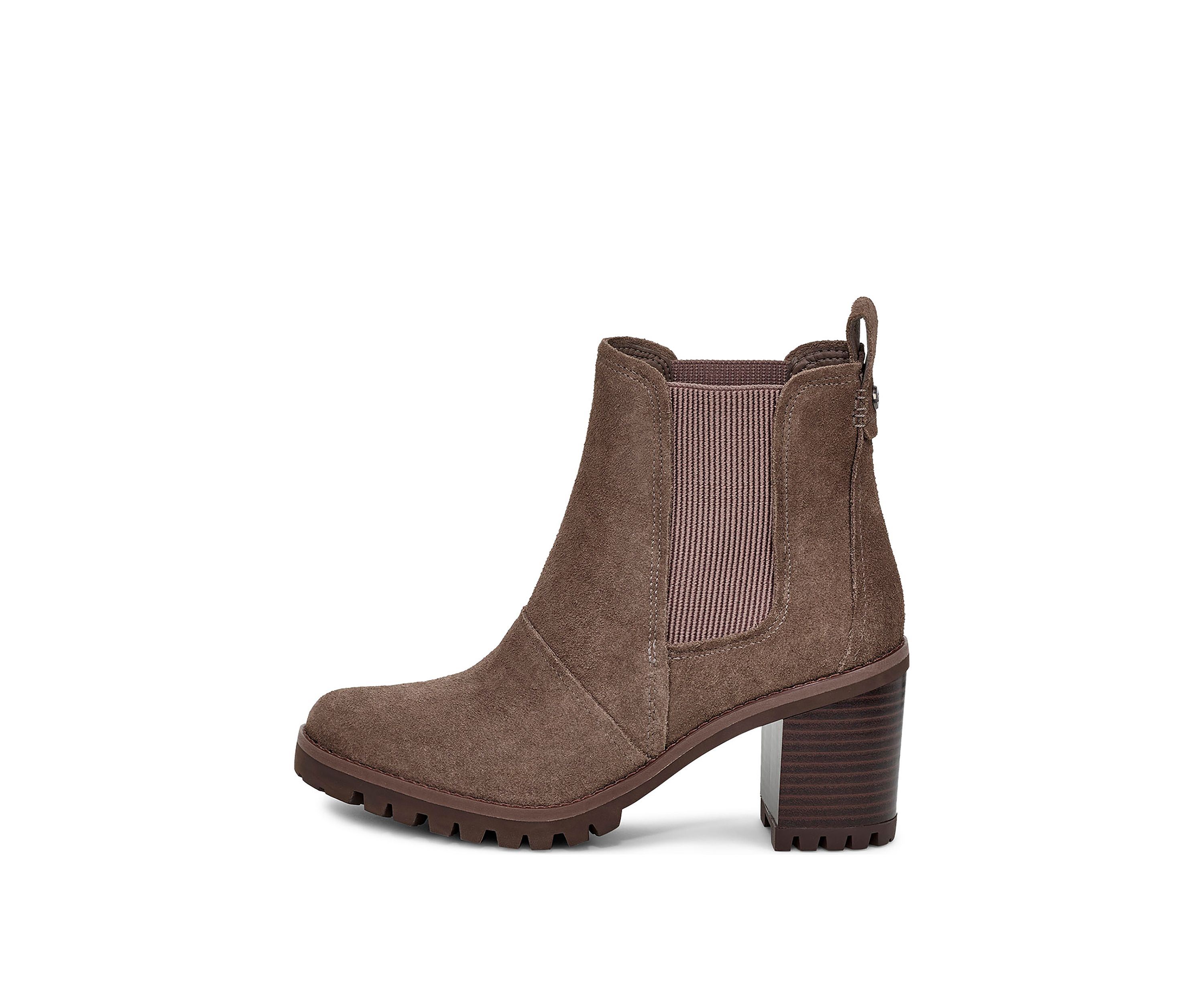 Hazel Gore Heel Booties