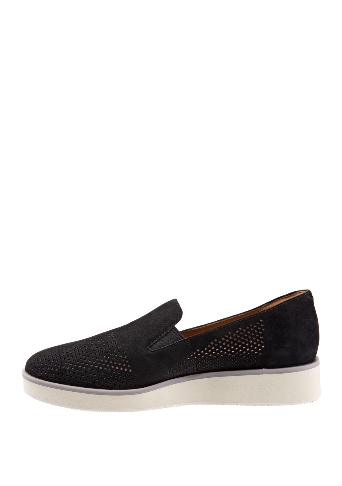 Whistle Perforated Slip On Shoes