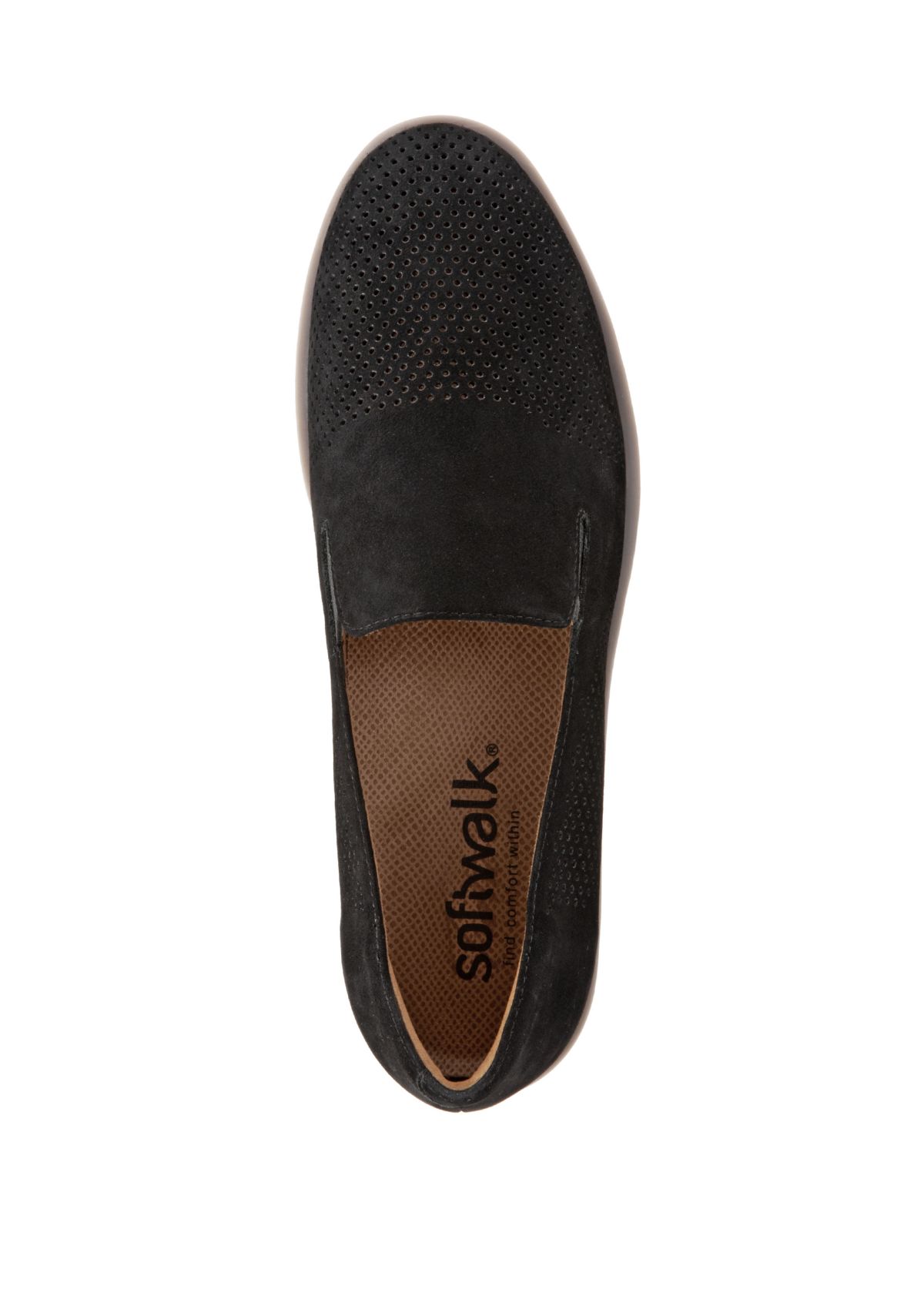 Whistle Perforated Slip On Shoes