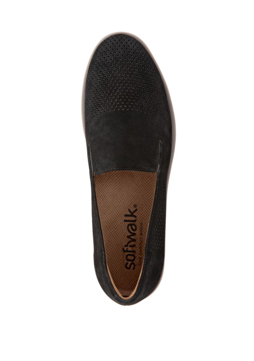 Whistle Perforated Slip On Shoes