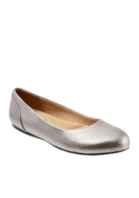 Softwalk Women's Sonoma Flat, Platinum, 8M