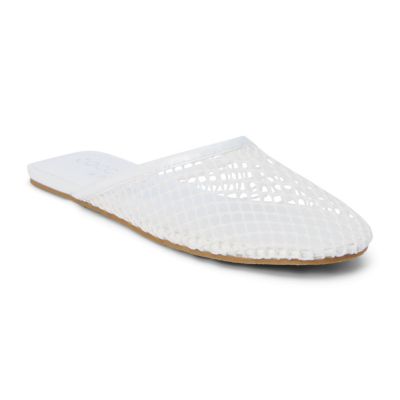 Coconuts by Matisse Women's Vegan, flat mule, White, 11M