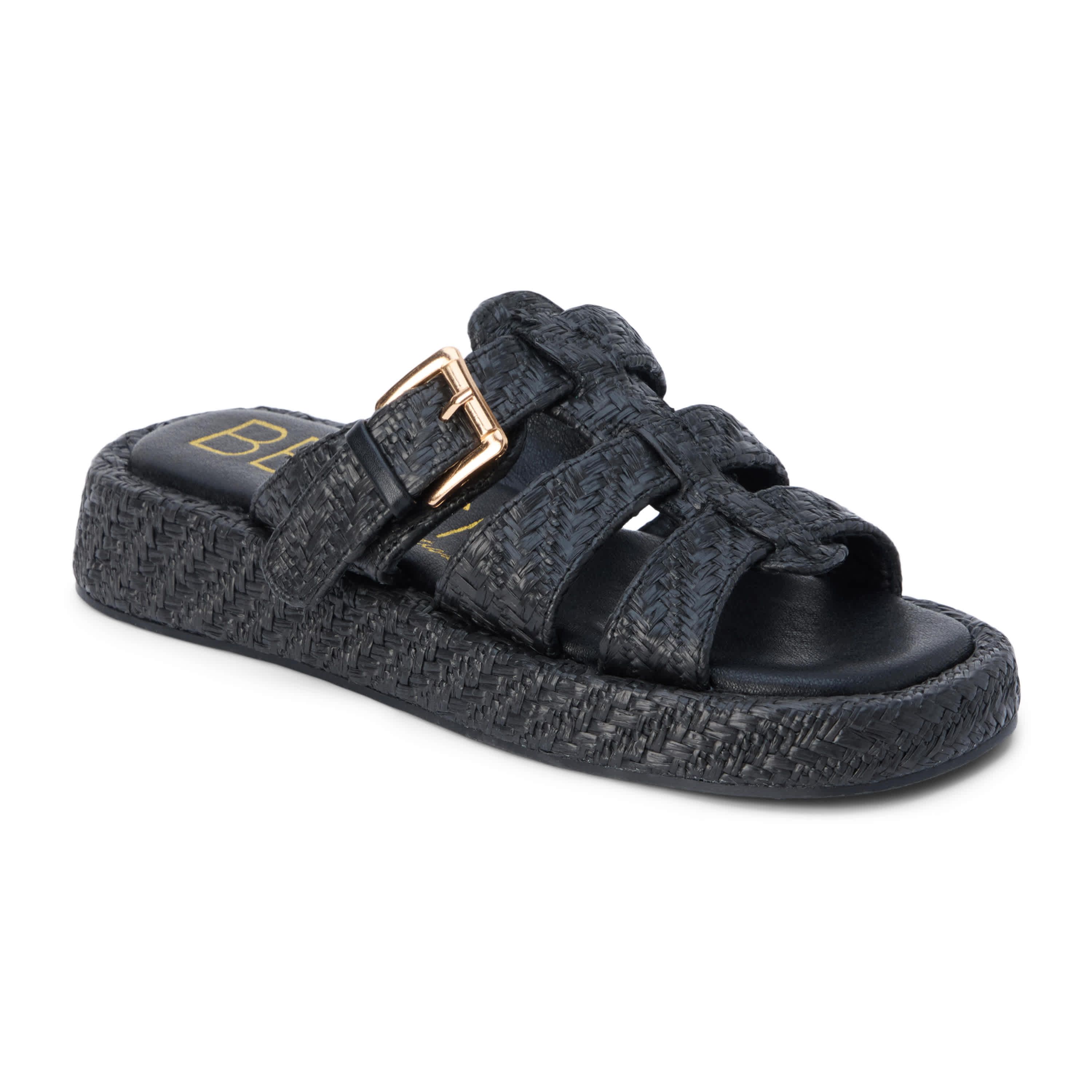 Vegan fisherman-style sandal.