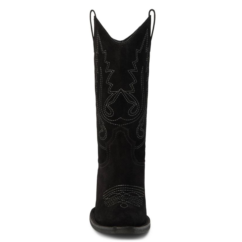 Mid calf western boot