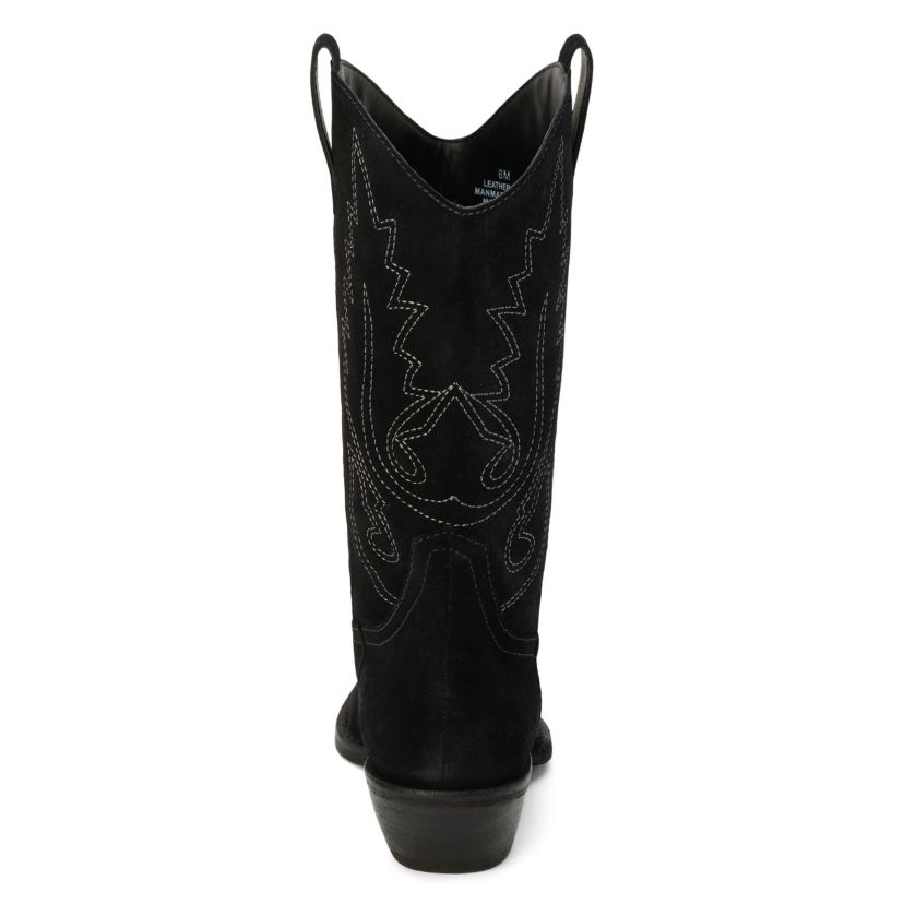 Mid calf western boot