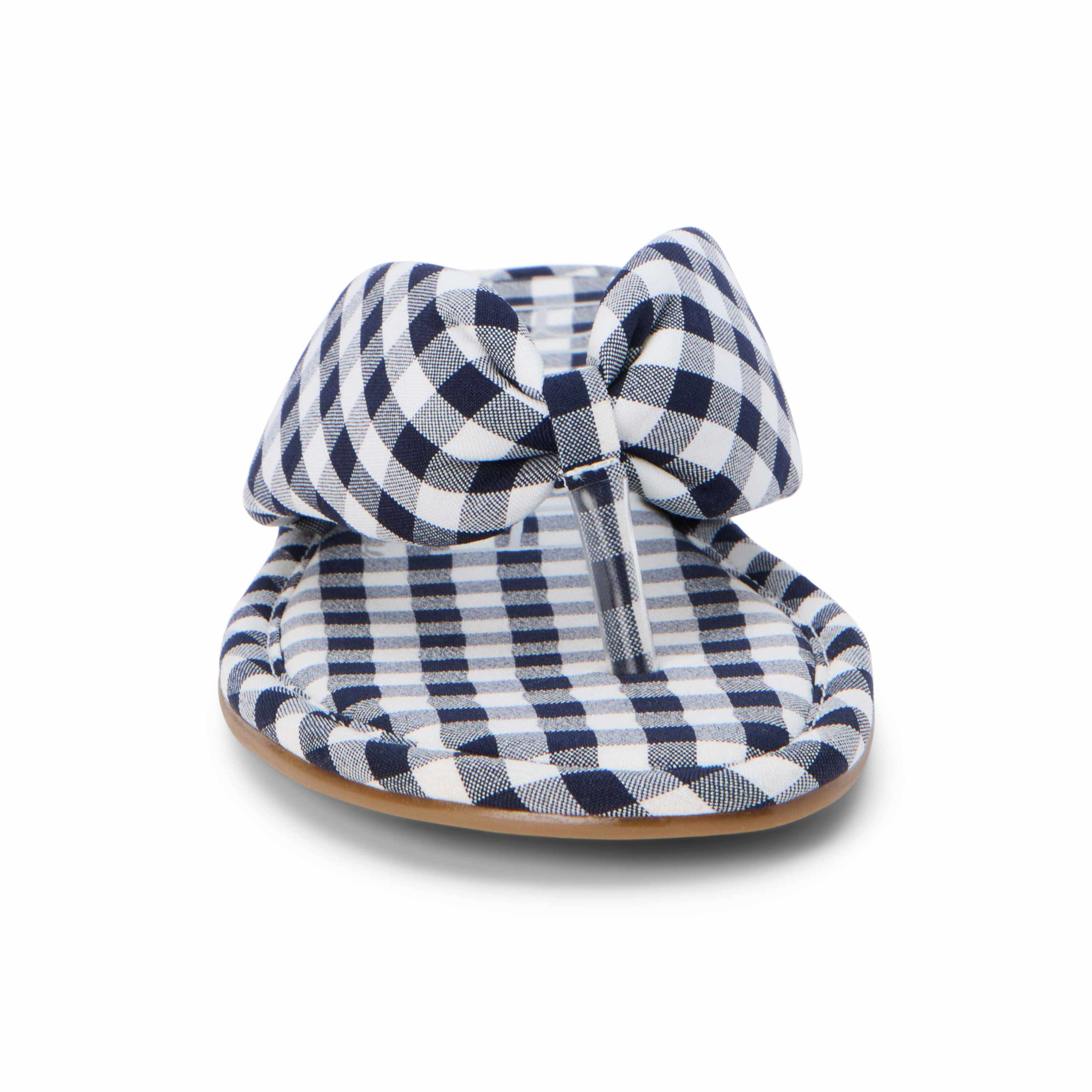 Vegan, flat flip flop sandal.
