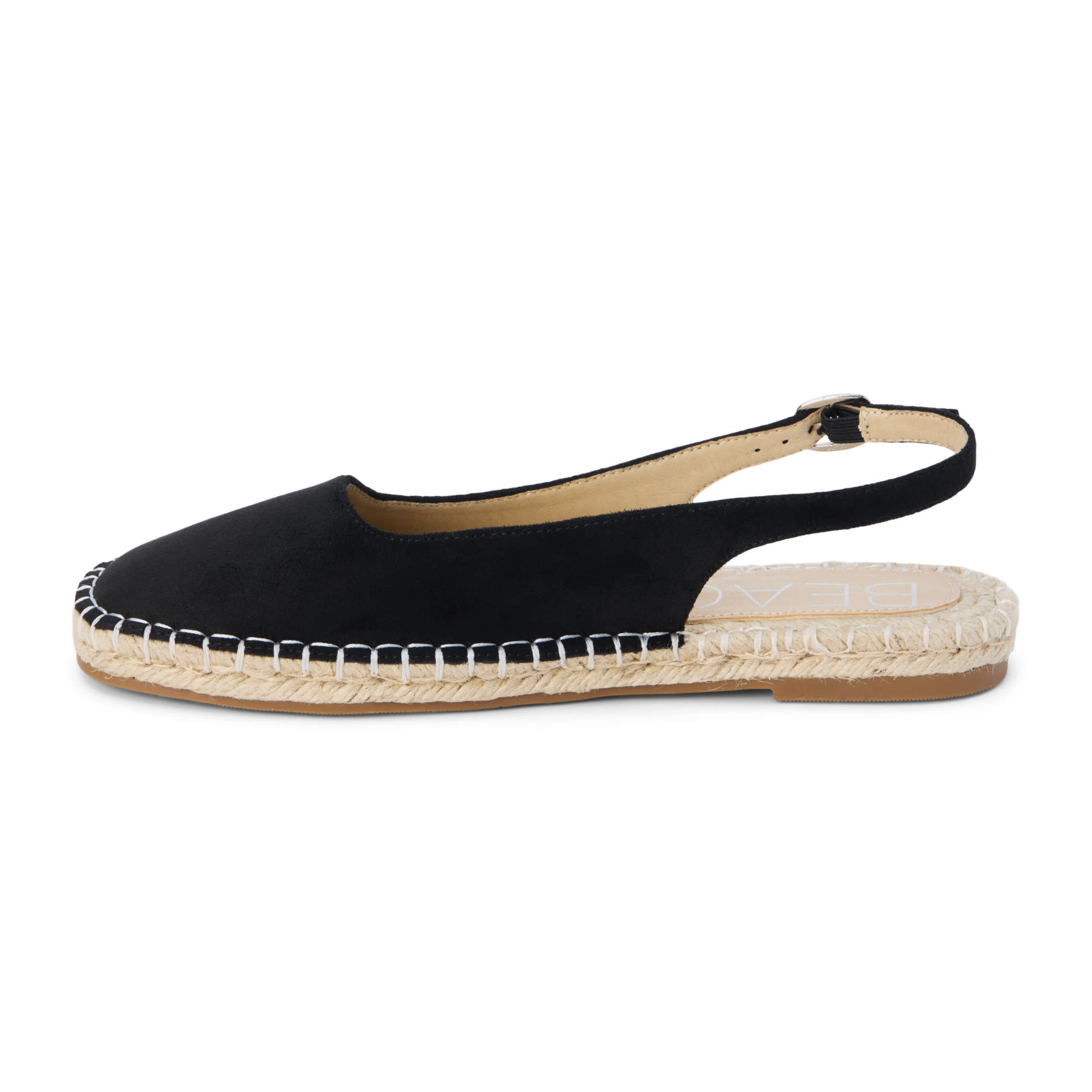 Vegan slingback espadrille.