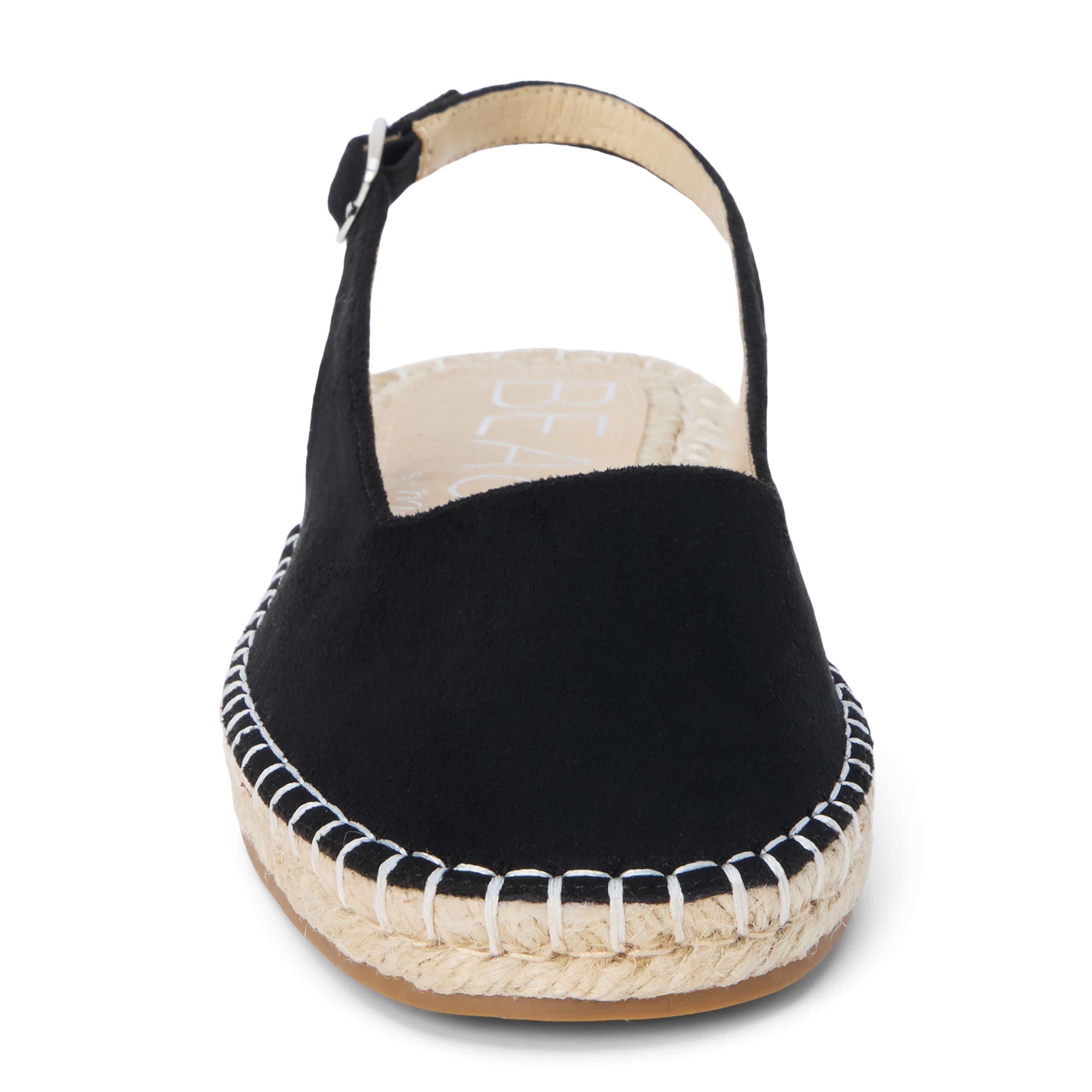 Vegan slingback espadrille.
