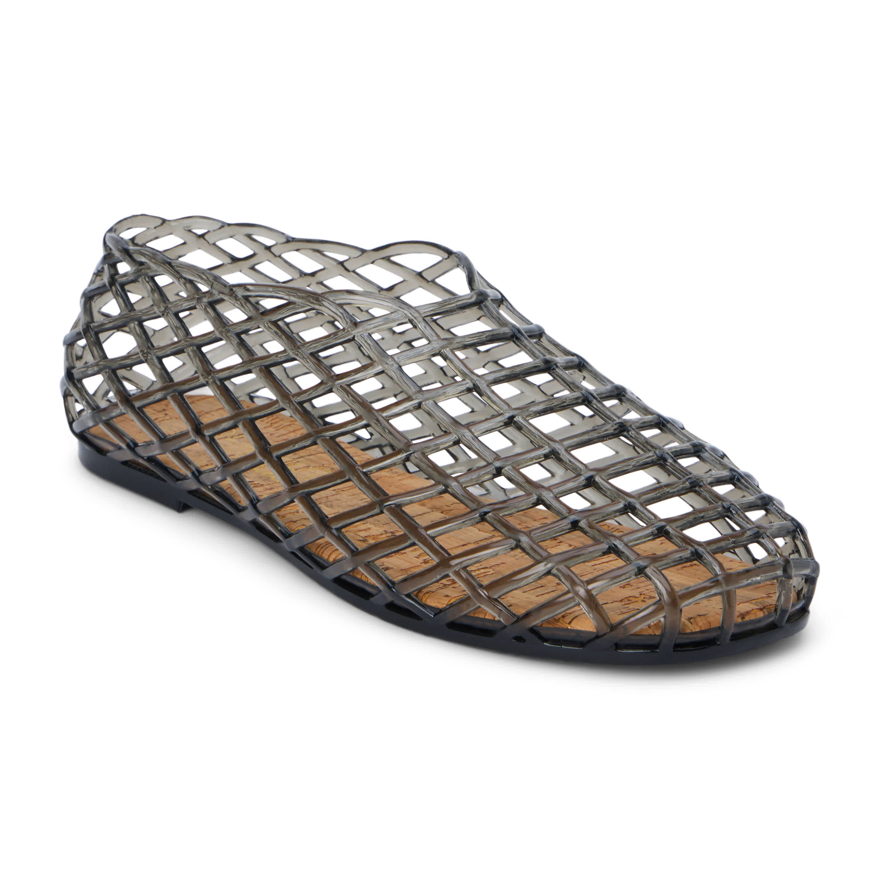 Vegan, jelly ballet flat.