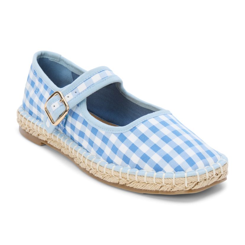 Vegan, Mary Jane espadrille flat.