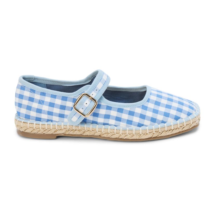 Vegan, Mary Jane espadrille flat.
