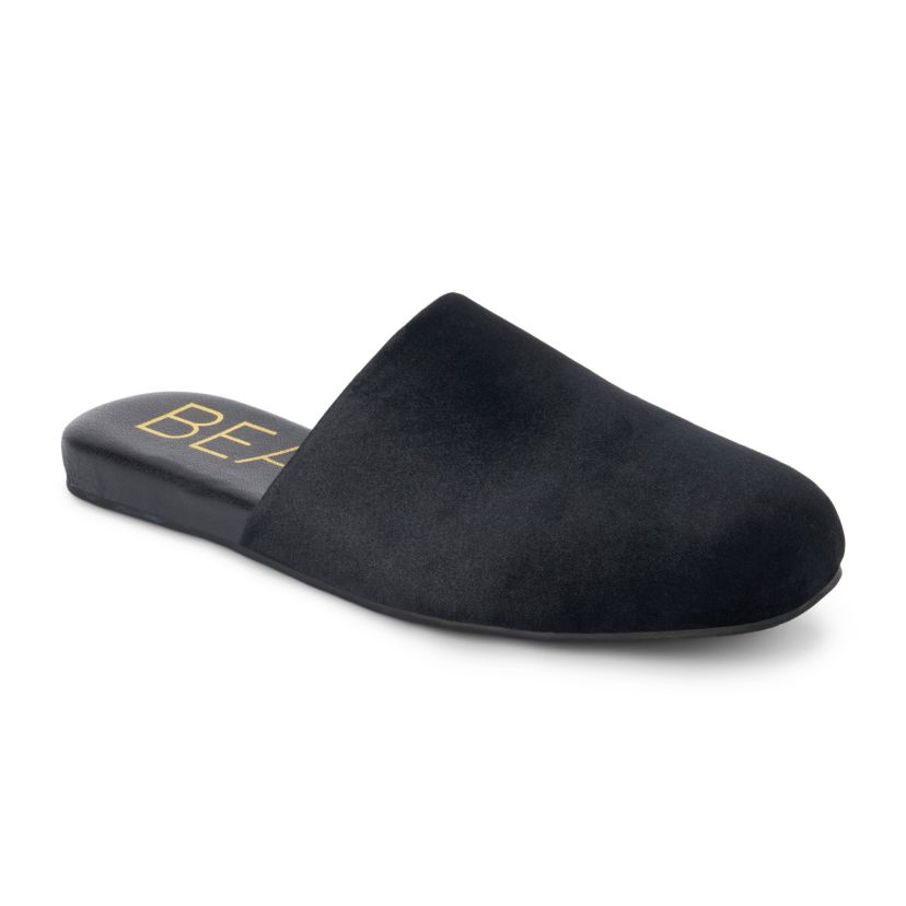 Vegan square toe mule.