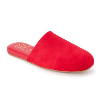 Coconuts by Matisse Women's Vegan square toe mule, Red, 8M