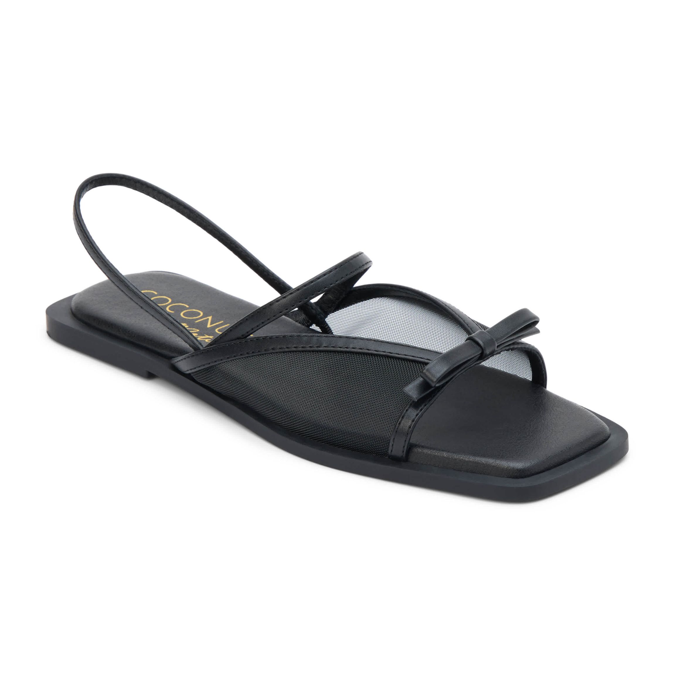 Vegan Mesh Strappy Sandals
