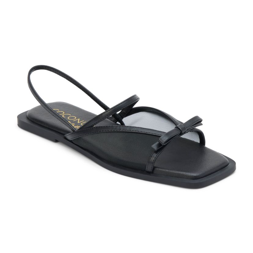 Vegan Mesh Strappy Sandals