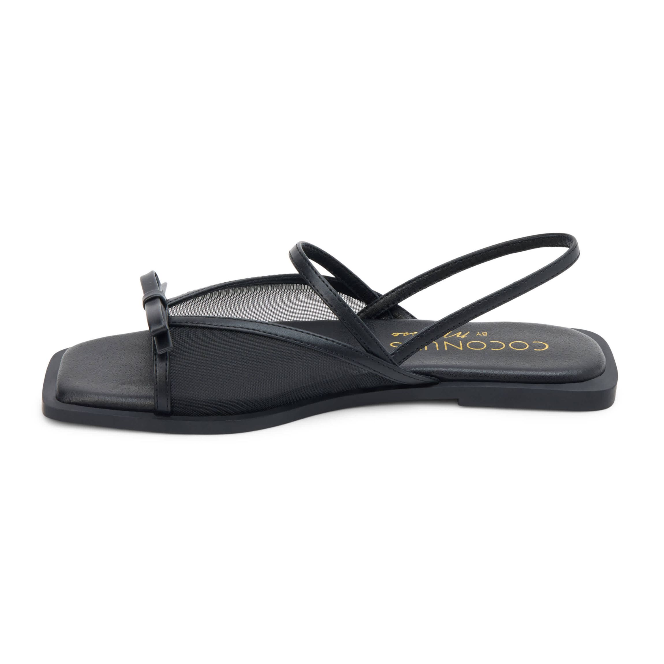 Vegan Mesh Strappy Sandals