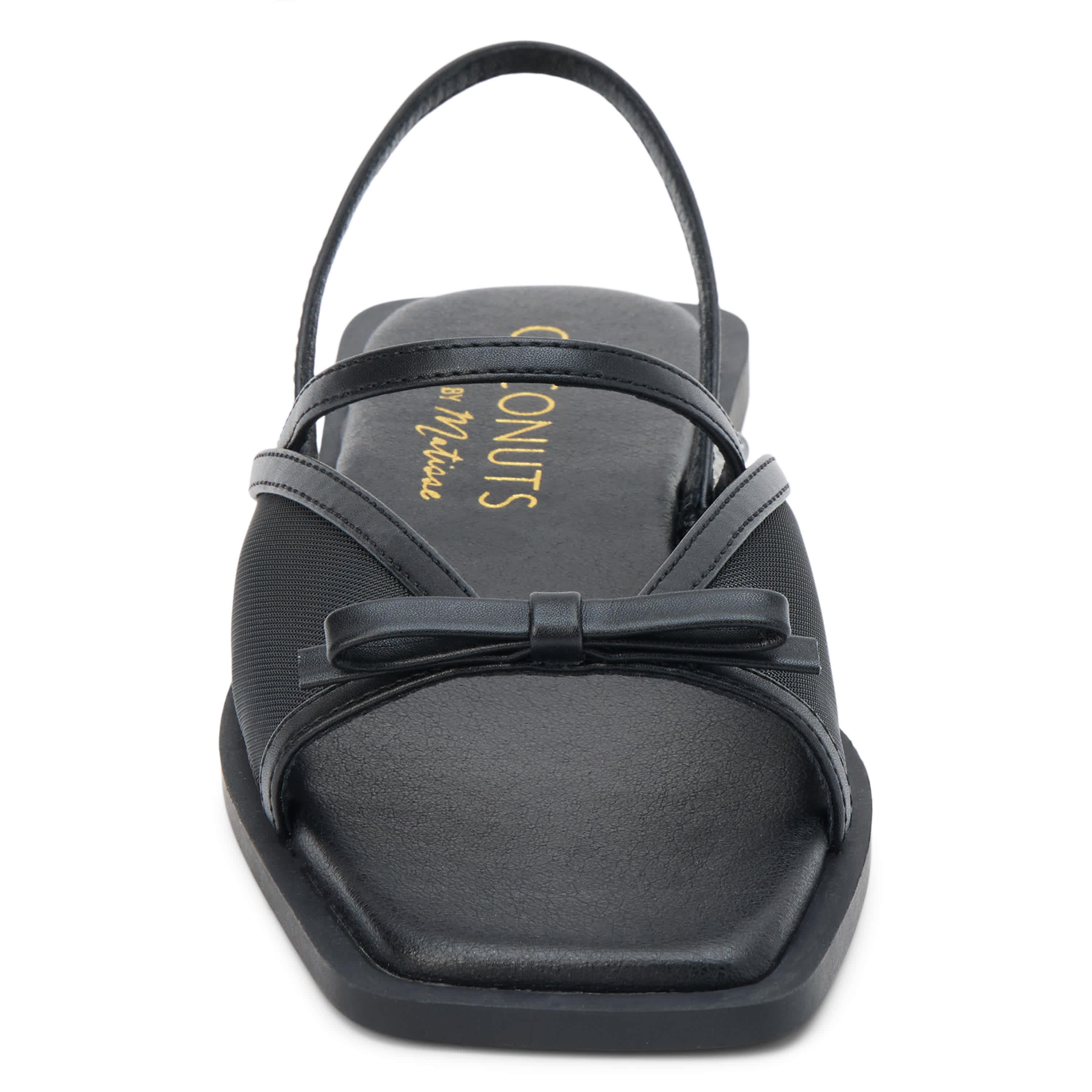 Vegan Mesh Strappy Sandals