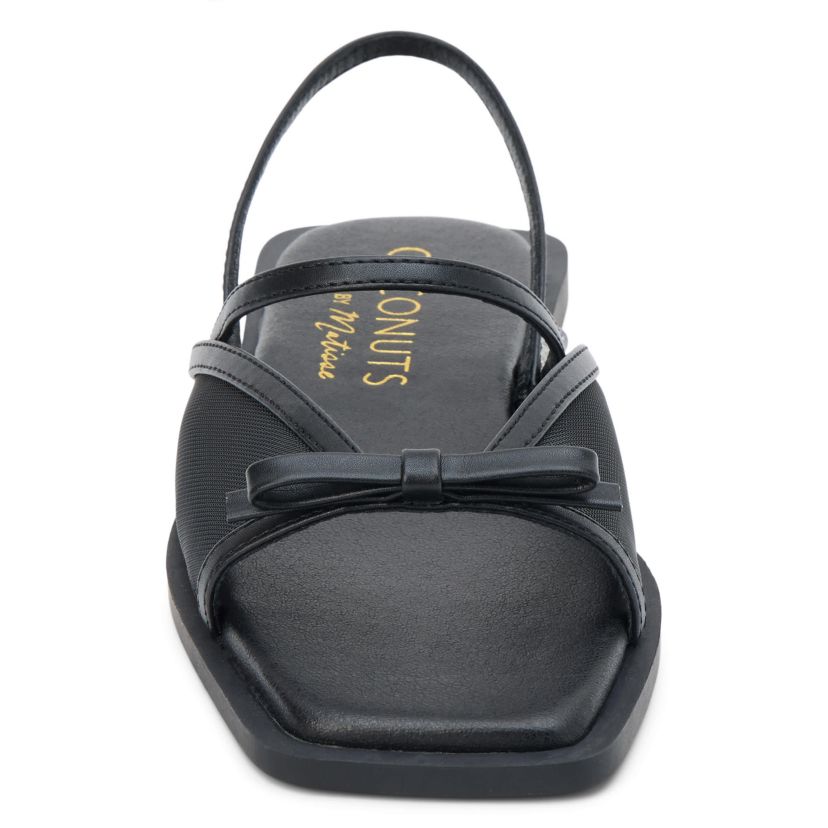 Vegan Mesh Strappy Sandals