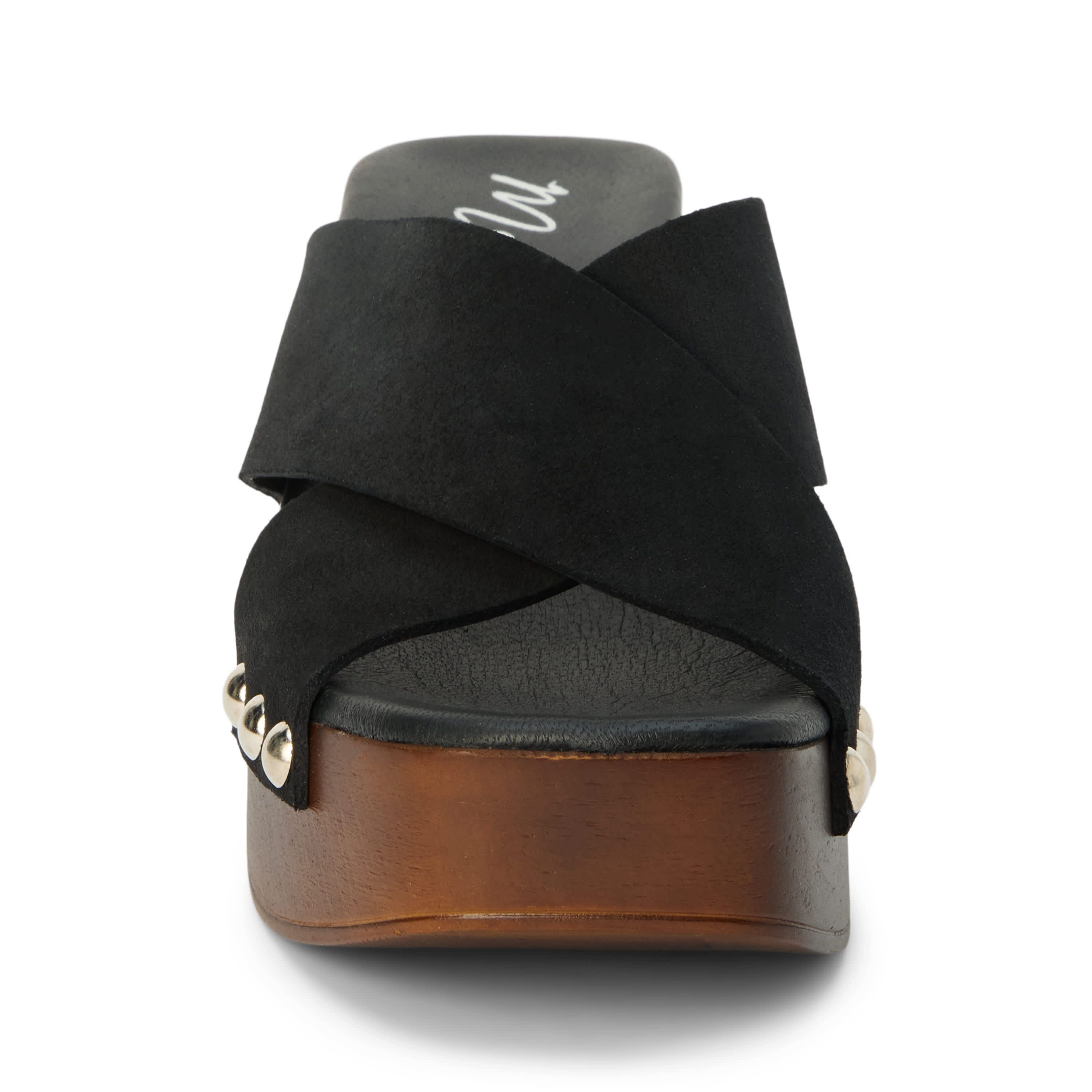 Criss-cross clog sandal